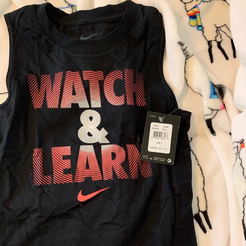 Boys Nike tank top size 7